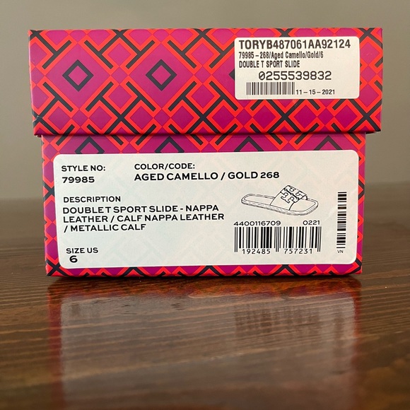 Tory Burch Double T Sport Slide - Picture 2 of 6